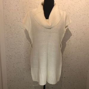 Women's Ivory Tunic Sweater